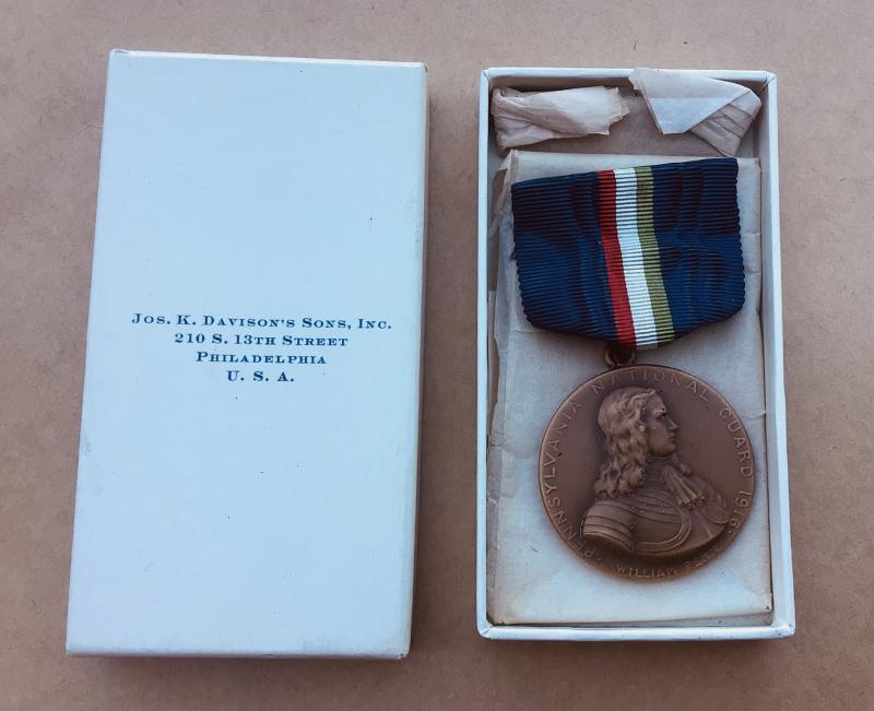 1916 Pennsylvania National Guard Mexican Border Service Medal