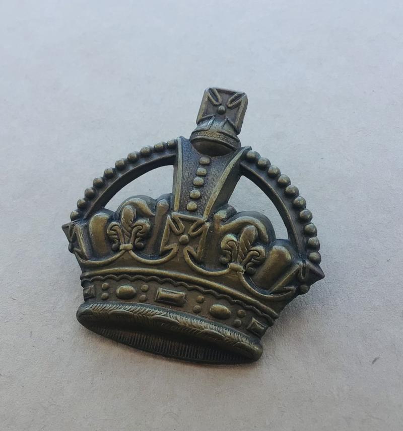 Australia WW1 Company Sergeant Major Rank Crown.
