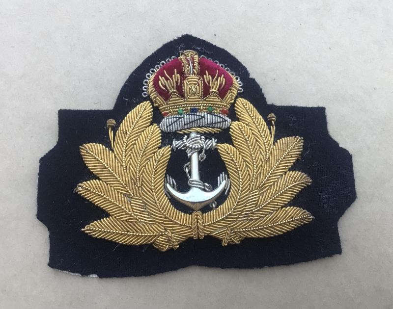WW2 RN / RAN Officers Hat Badge