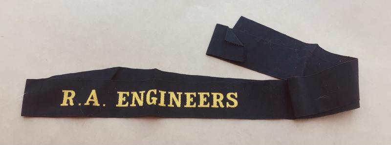 Australia Cap Tally. “Royal Australian Engineers c.1903