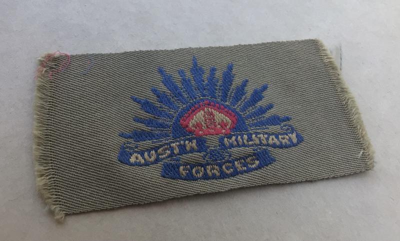 Australia WW1 AIF Demobilized Recruit Sleeve Badge.