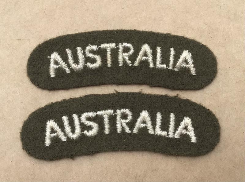 Australia WW2 BCOF Nationality Titles