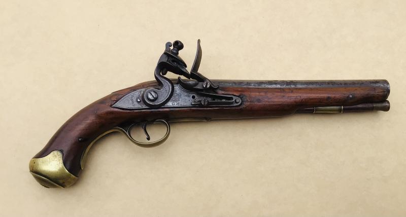 British Napoleonic Flintlock Light Dragoon Pistol