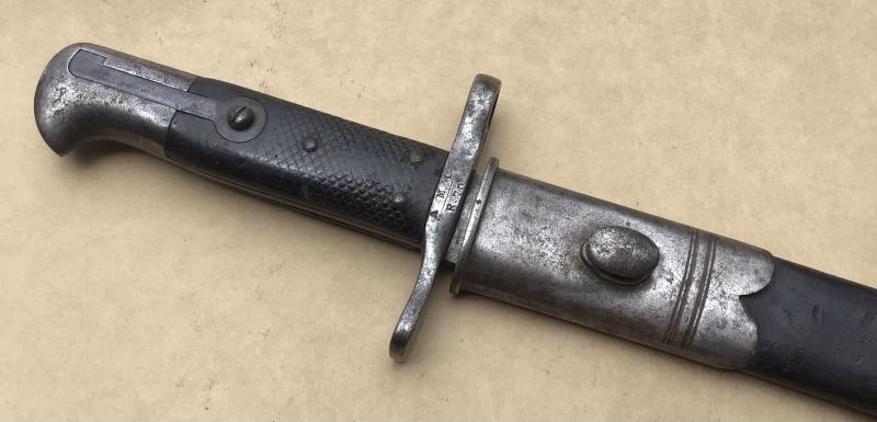Australian Pre Federation Alexander Henry Bayonet -  Unit Marked Army Medical Corps.