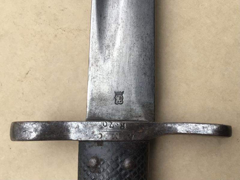 Australian Pre Federation Alexander Henry Bayonet - Unit Marked Army Medical Corps.