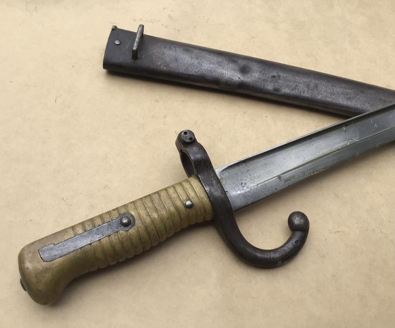 French 1866  Pattern - CHASSEPOT SWORD BAYONET