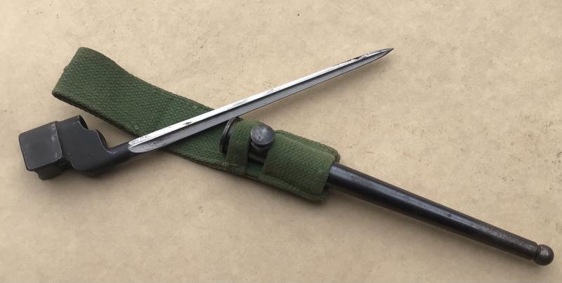 British WW2 No.4 Mk1 Cruciform Spike Bayonet
