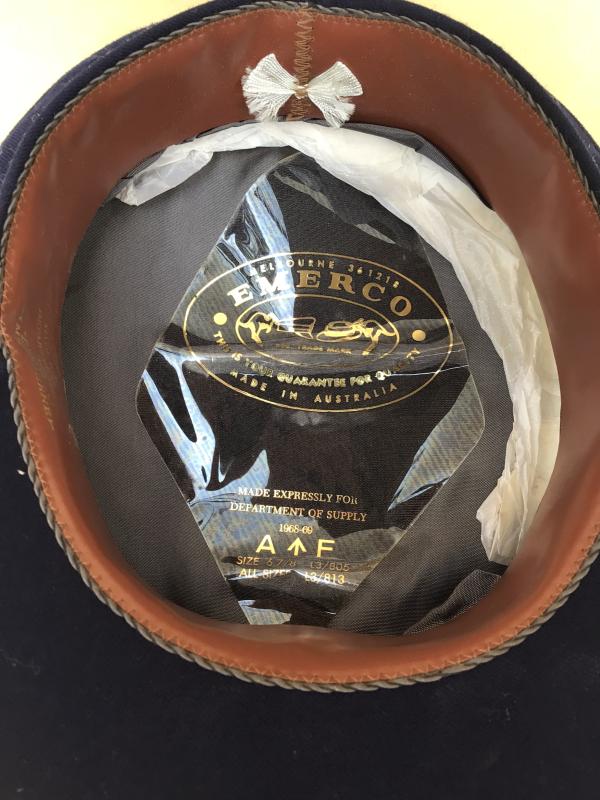 Australia RAAF Vietnam War Period Officer Cadet Visor Cap