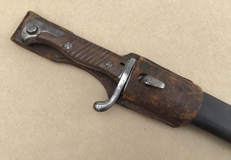 German WW1 M98/95 Sawback “Butcher” Bayonet - 1915