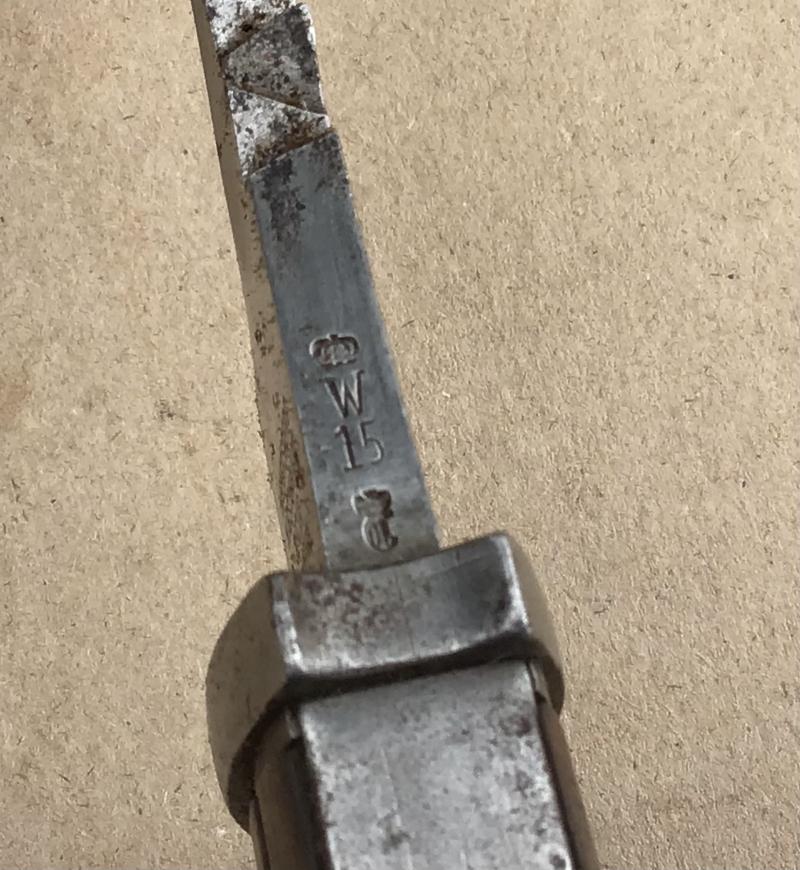 German WW1 M98/95 Sawback “Butcher” Bayonet - 1915