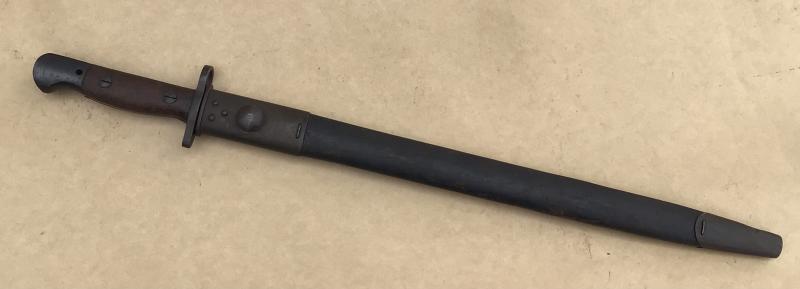 Australia WW2 Pattern 1907 Bayonet - 1942