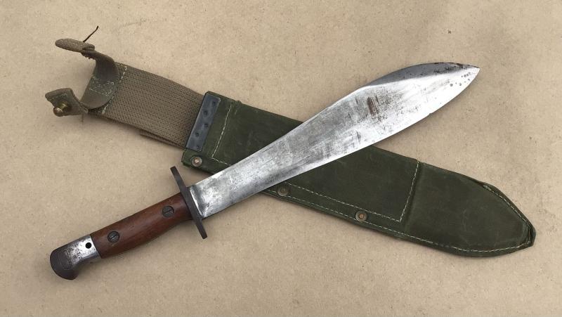 Rare Australia WW2 Pattern 1944 Machette Bayonet