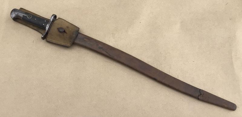 Australia Pre-Federation NSW Marked Yataghan Sword Bayonet.