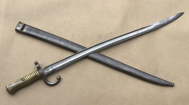French 1866 Pattern - CHASSEPOT SWORD BAYONET