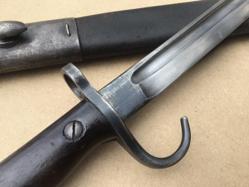 British WW1 Hooked Quillon Bayonet