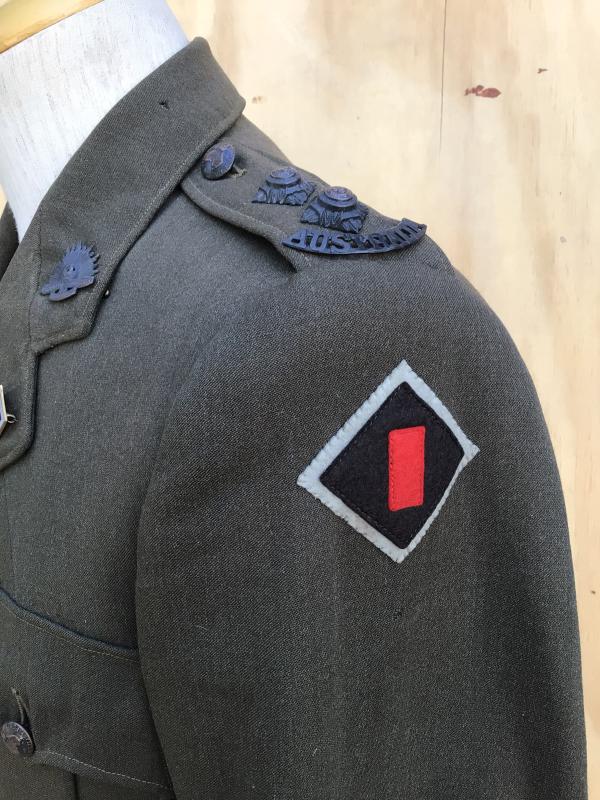 Australia WW2 Army Hospital Ship Medical Officers Service Dress Tunic