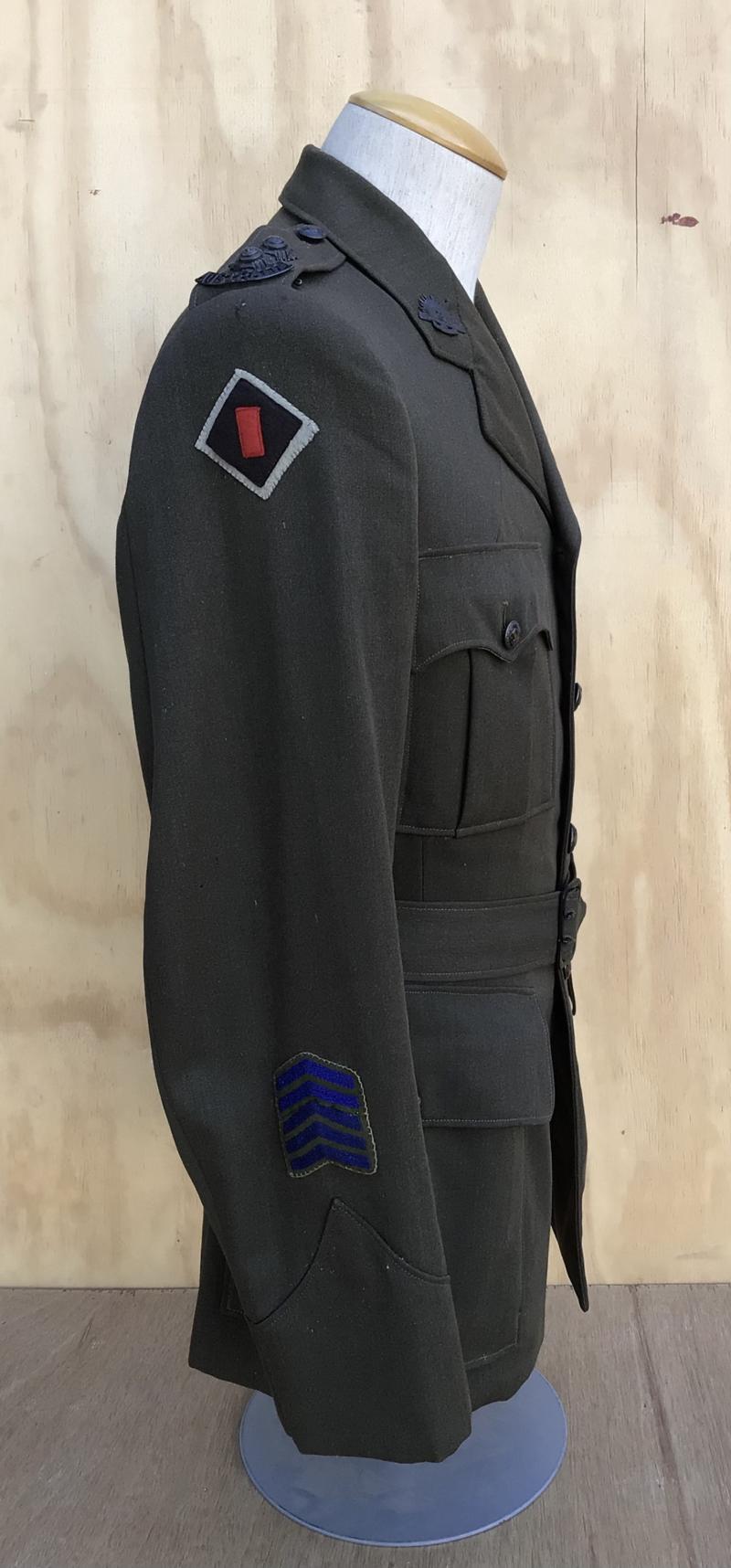 Australia WW2 Army Hospital Ship Medical Officers Service Dress Tunic