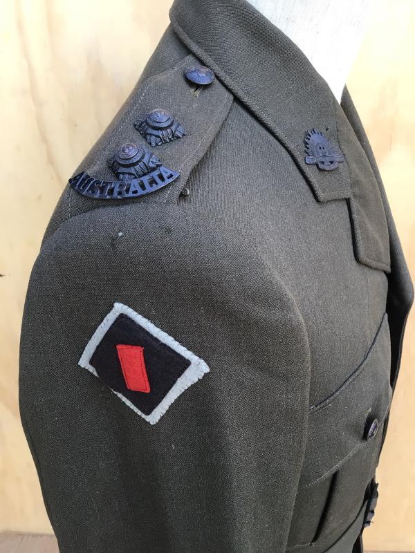 Australia WW2 Army Hospital Ship Medical Officers Service Dress Tunic