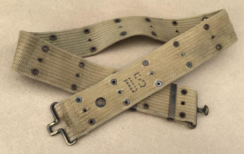 US WW2 M1936 Pistol Belt - British Made