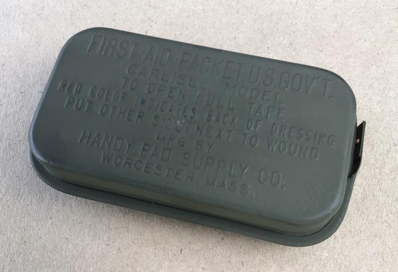US WW2 First aid Packet- Carlisle Model