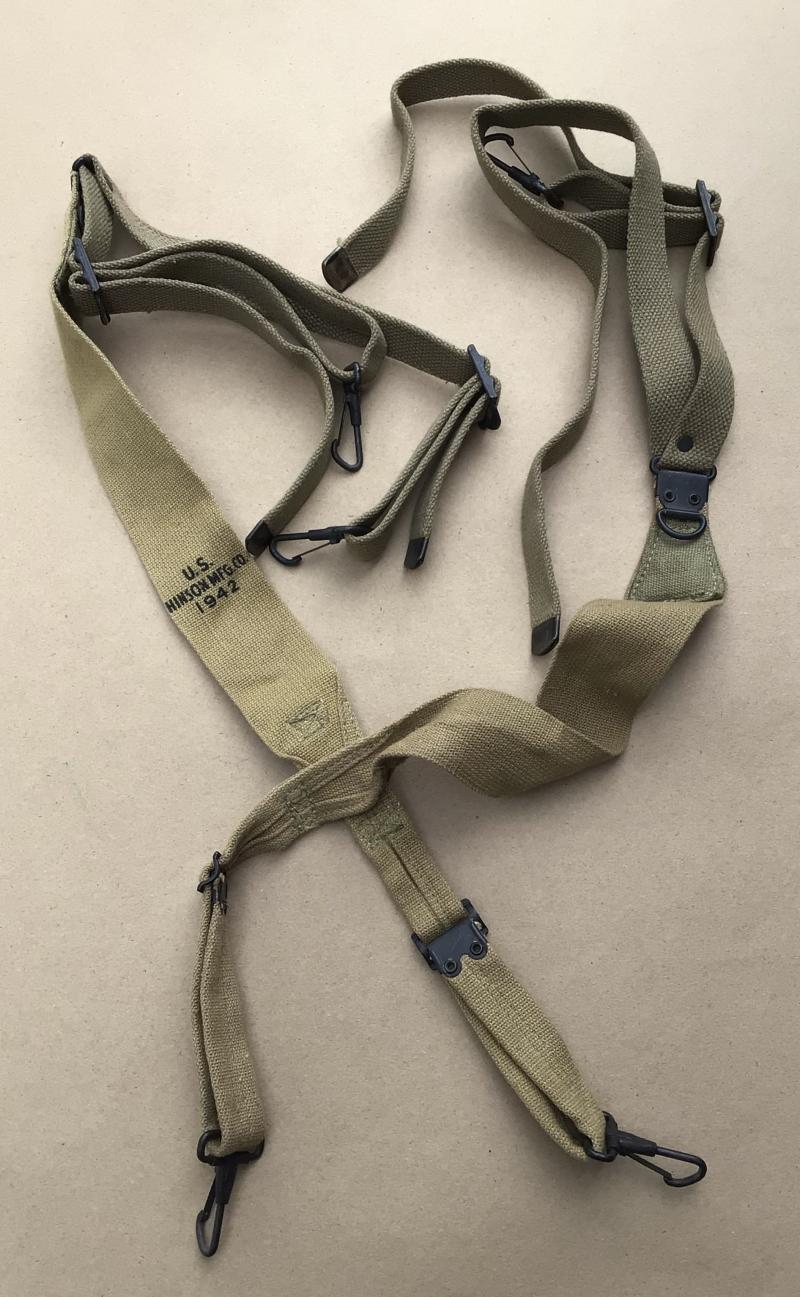 US WW2 Suspenders, Belt, M1936