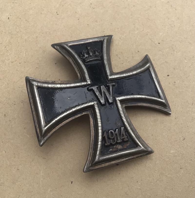 Germany WW1 1914 Iron Cross 1st Class
