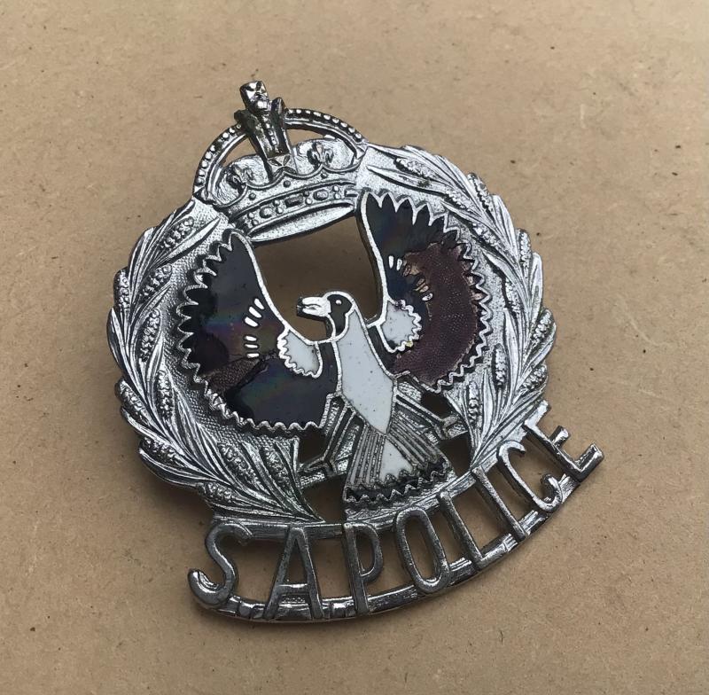 South Australia Police  Kings Crown Hat Badge