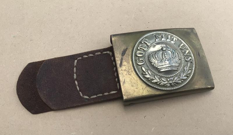 German WW1 Prussian Other Ranks Belt Buckle