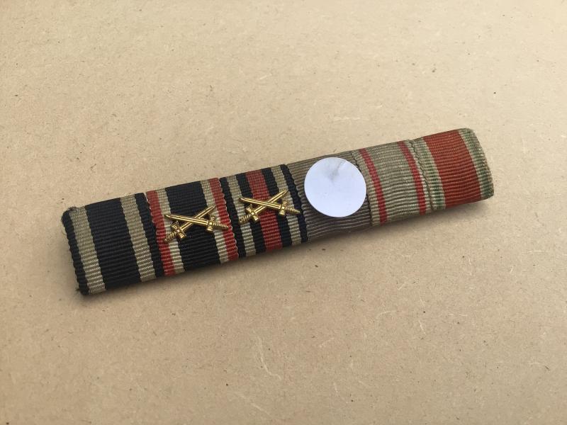 German WW2 6 Place Ribbon Bar
