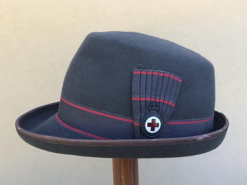 Australia WW2 Red Cross Ladies Service Dress Hat