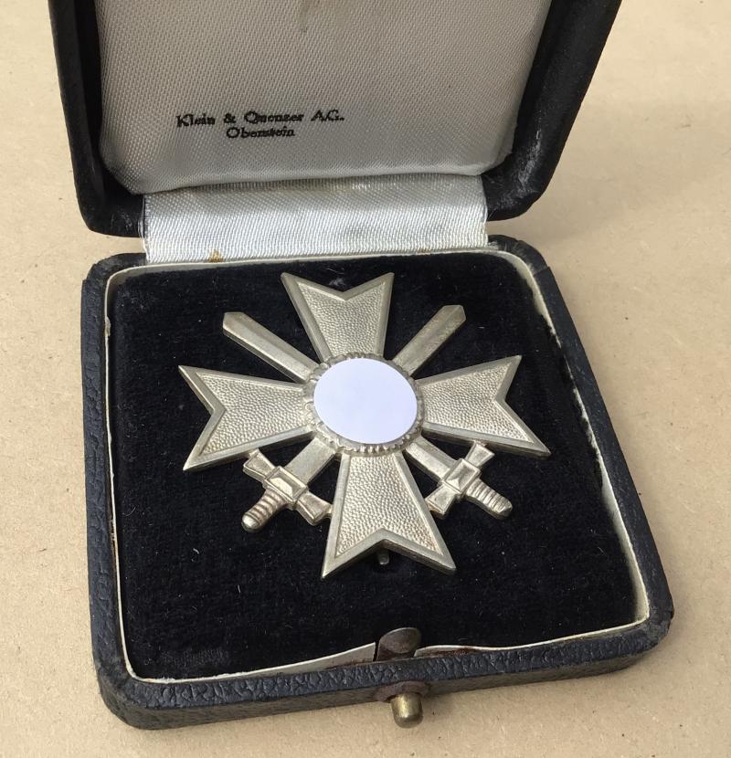 German WW2 Cased 1939 War Merit Cross 1st Class