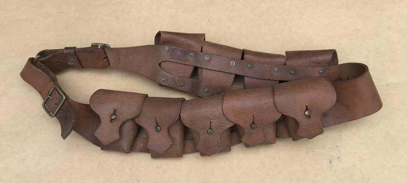 WW1 1903 Pattern 90 Round Mounted Troops Ammunition Bandolier