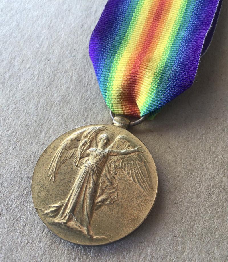 British WW1 Victory Medal - Name Errased